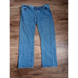 Levi's 501 Original Fit Men's Jeans Classic Denim Straight Leg W36 L29
